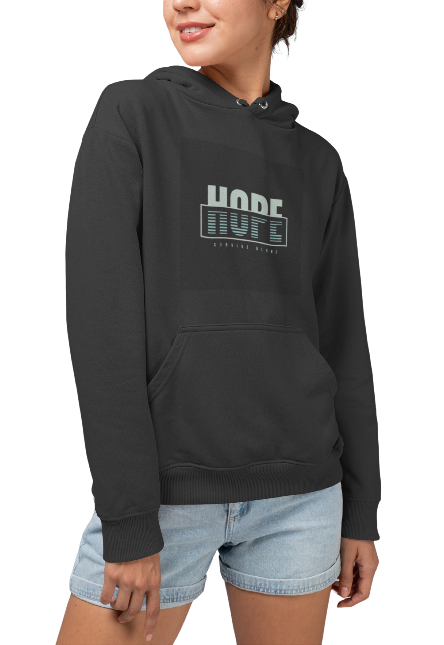 Women's 50% Cotton 50% Polyester HOPE Hoodie